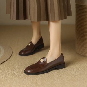 Deep Mouth Flat Shoes for Women - Spring 2024 Commute Style