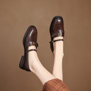 Deep Mouth Flat Shoes - Style m.html
