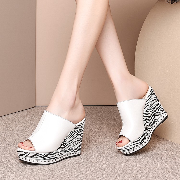Minimalist High Heel Wedge Slippers - Style s.html