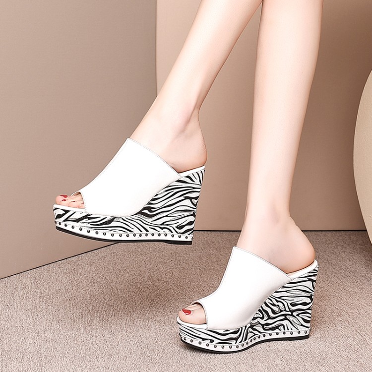 Minimalist High Heel Wedge Slippers - Style s.html - Image 4
