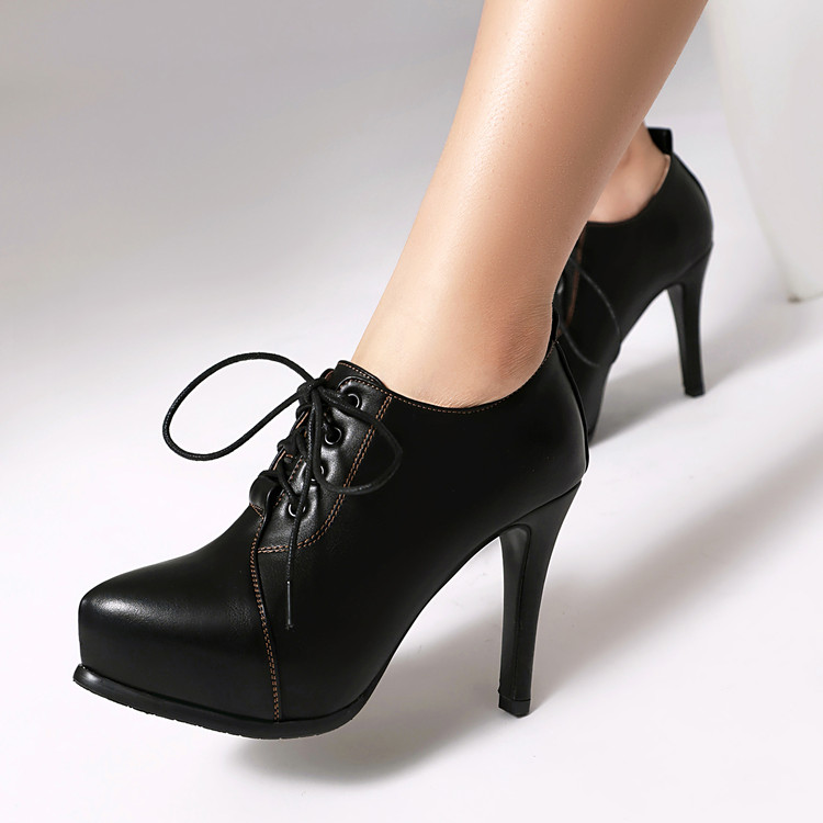 Minimalist Lace-Up Flat Shoes for Women - Summer 2025 Round Toe - Image 4